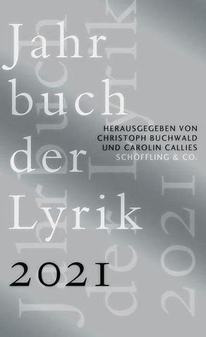Jahrbuch der Lyrik 2021