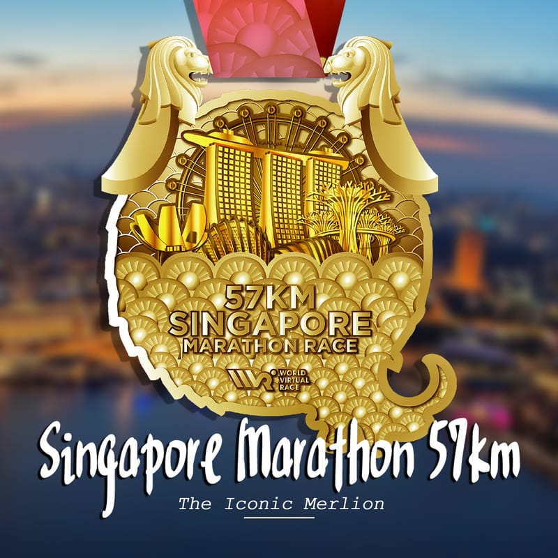 The 57KM SINGAPORE MARATHON RACE 2023