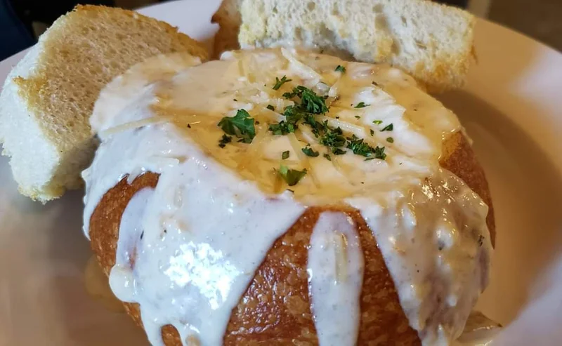 Clam Chowder Bread Bowl