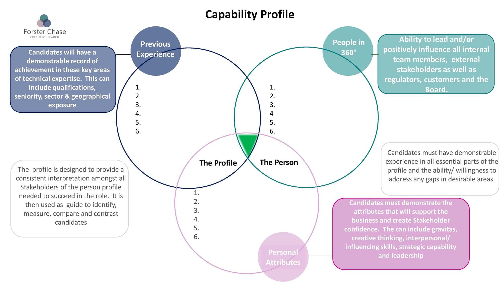 Executive Search Capability Profile