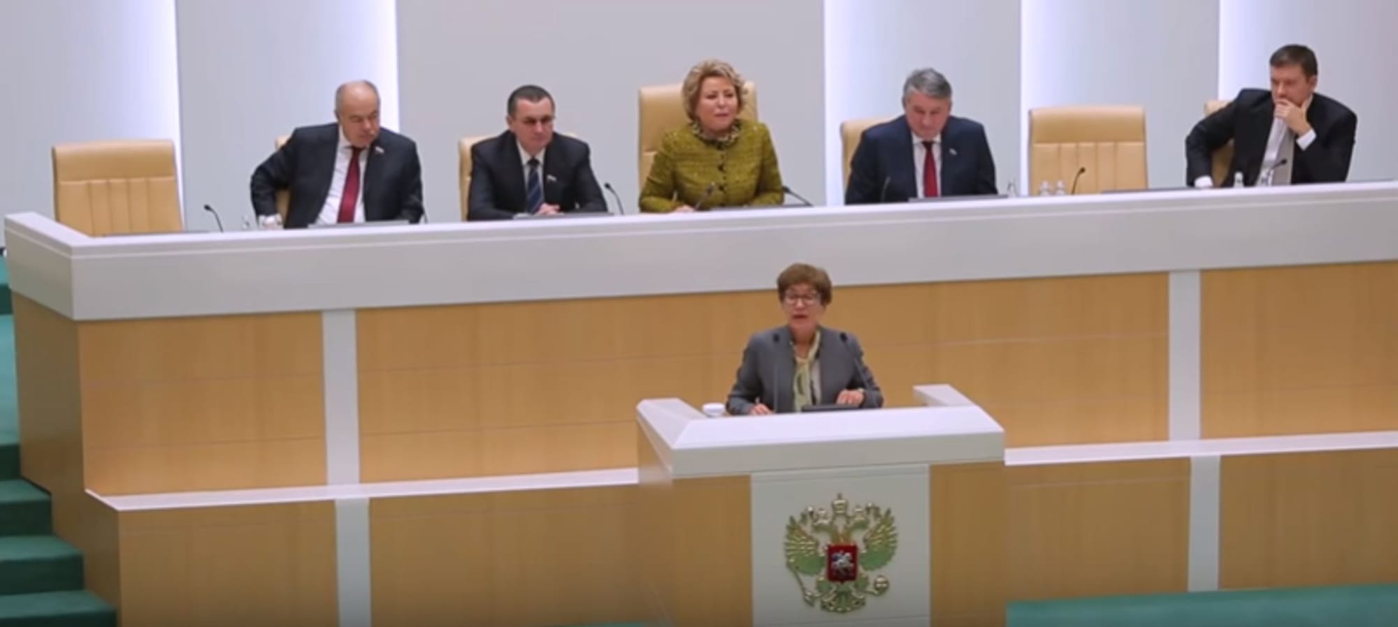 НАТАЛЬЯ ЗУБРЕВИЧ В СОВЕТЕ ФЕДЕРАЦИИ