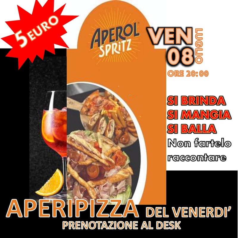 L'aperipizza del venerdì