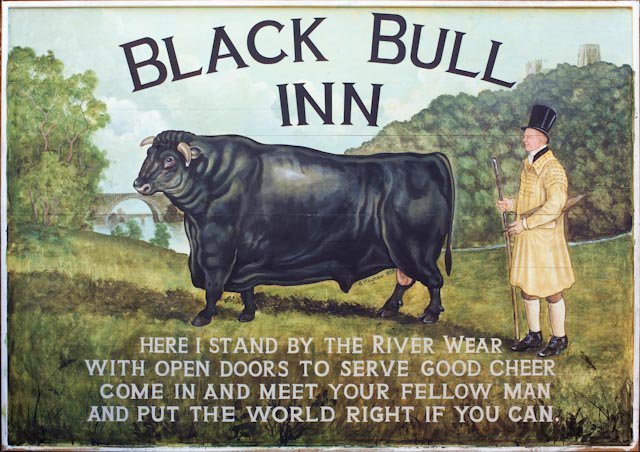 Frosterley (The Black Bull Inn) County Durham.
