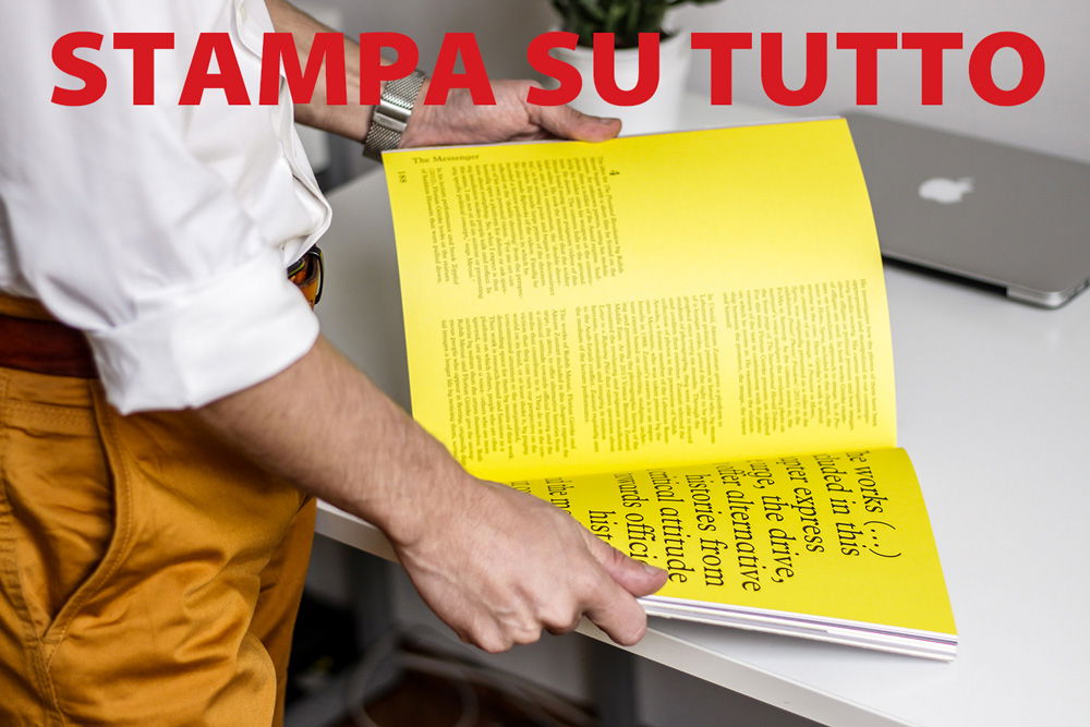 Stampa Tipografica e Digitale su tutto