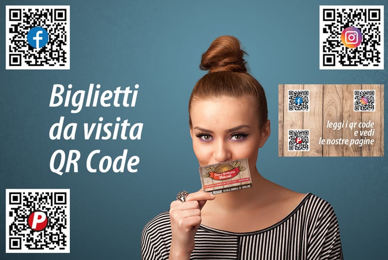 Biglietti da visita con QR Code