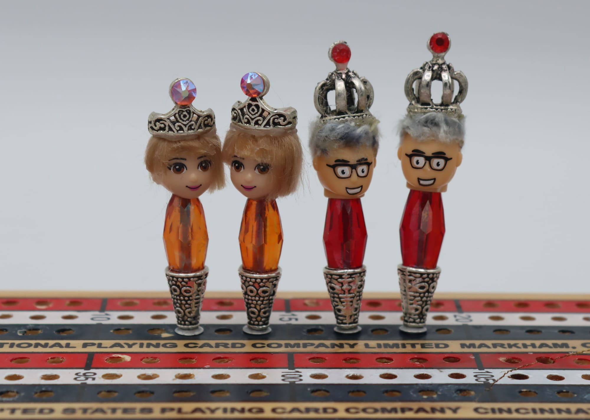 Special King and Queen Pegs