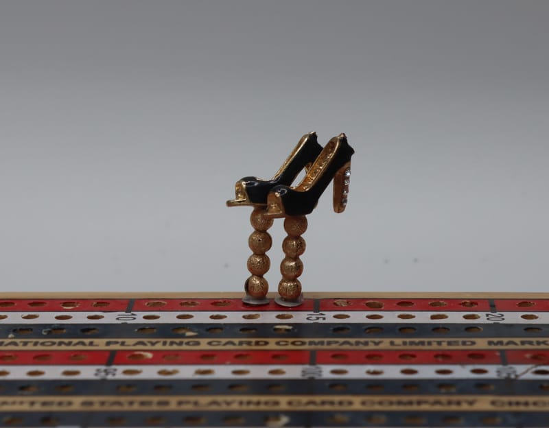 High Heel Shoe (Fancy) Cribbage Pegs KRAZY KUSTOM CRIBBAGE PEGS