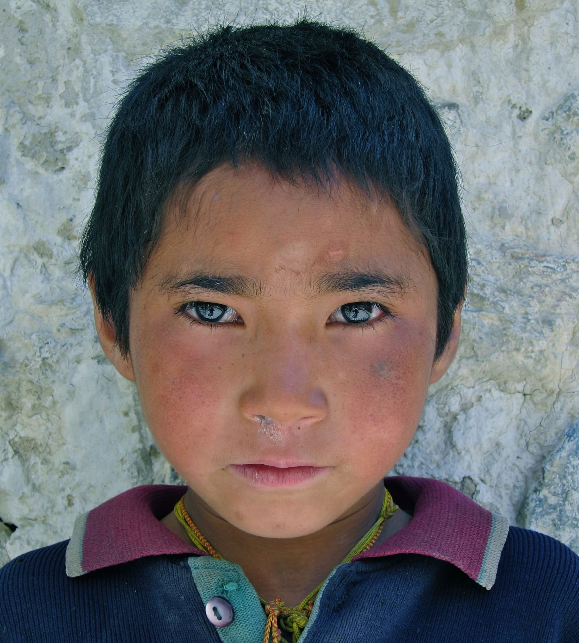 Boy in the Village near Wakha Nunnery