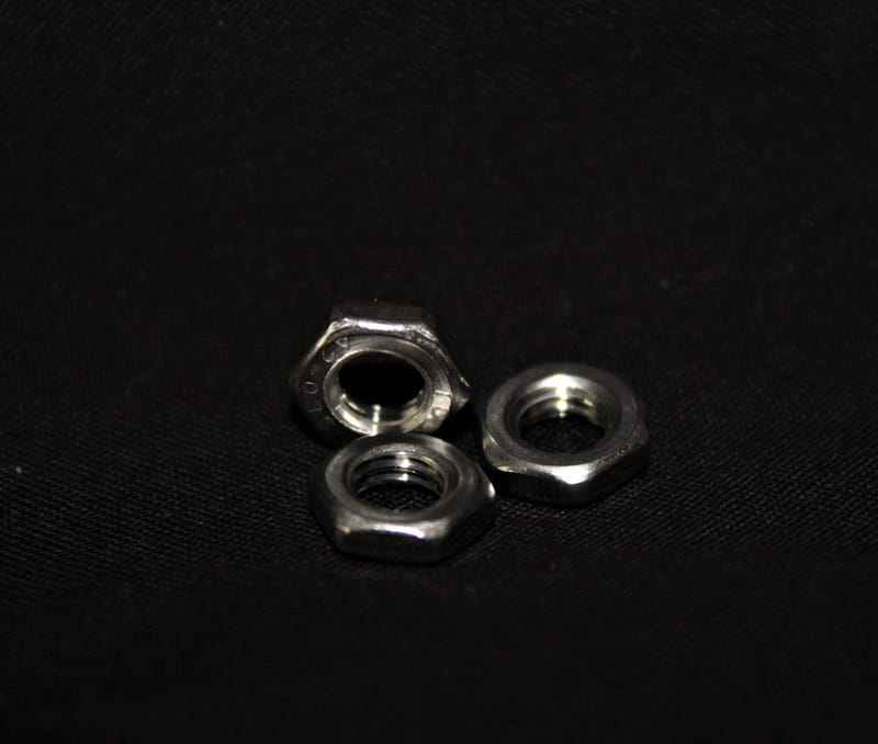 M8 Half Nuts Pack of 10 The Stainless Bolt Company