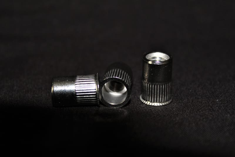 M4 Knurled Rivet Nuts Pack of 6