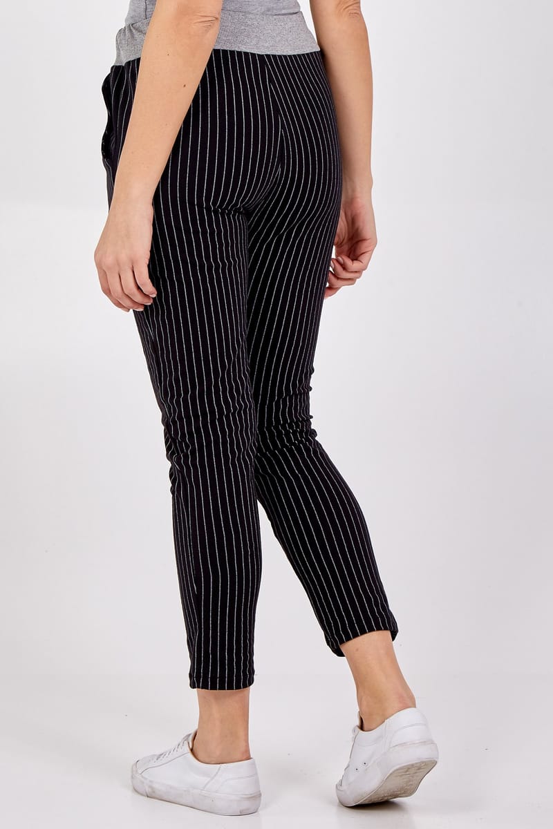 nike pinstripe joggers