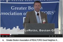 Joel's Good Neighbor Award from the Greater Boston Association of Realtors®