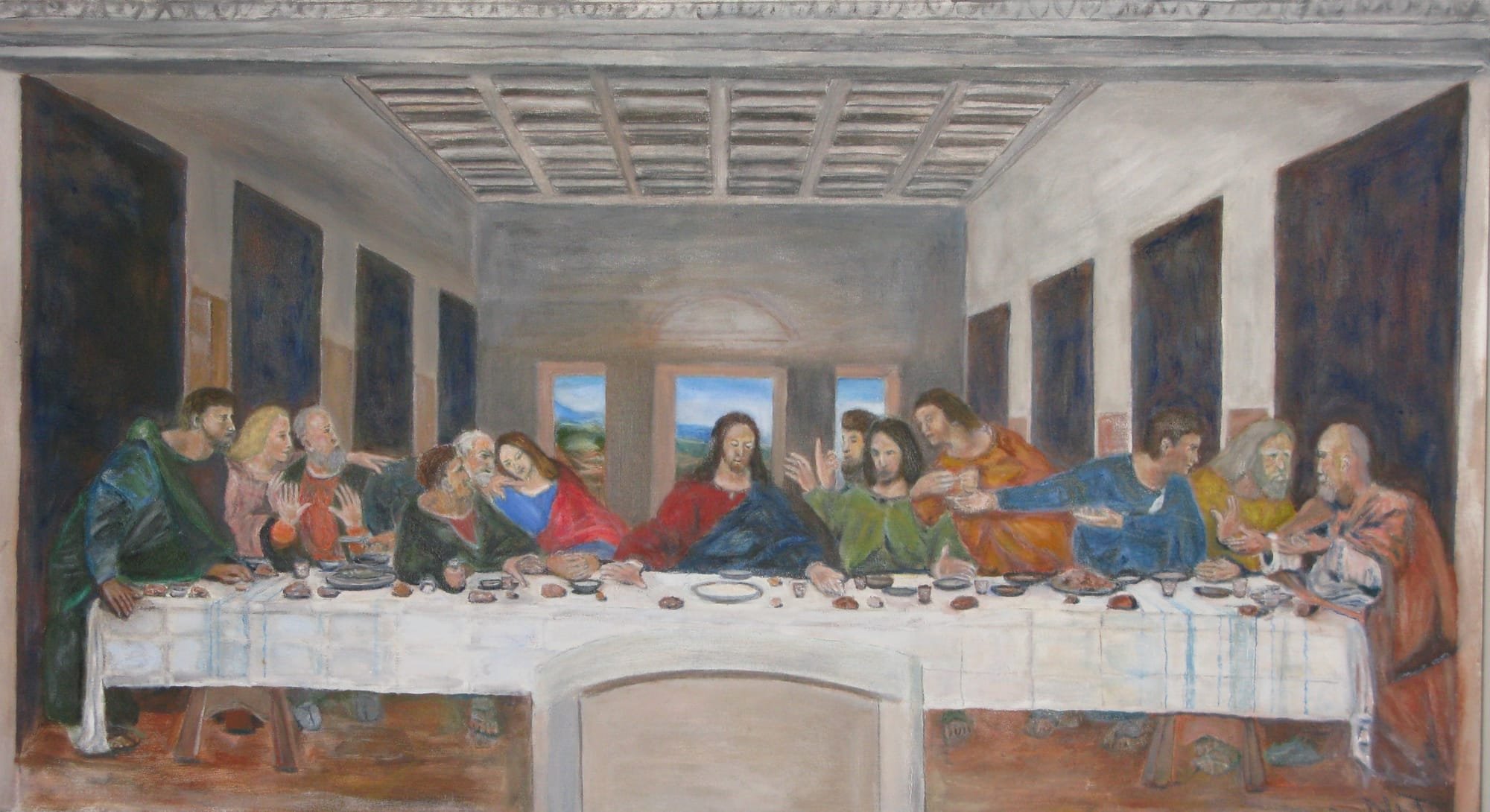 The Last Supper after Leonardo de Vinci