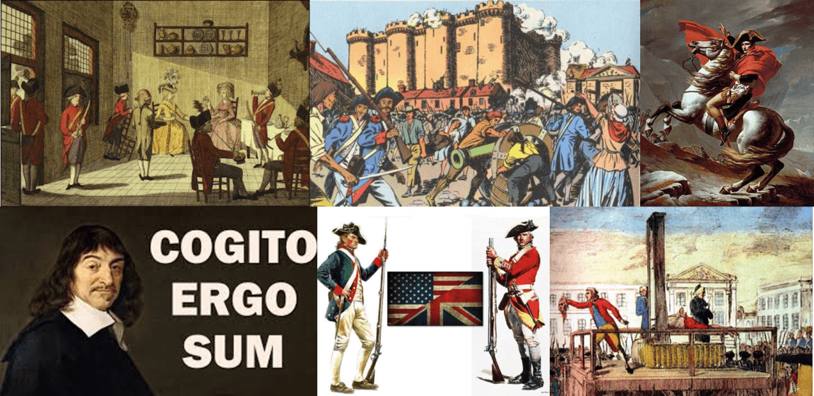 Zesdelige poster - Tijd van pruiken en revoluties - Geschiedenisactief.nl