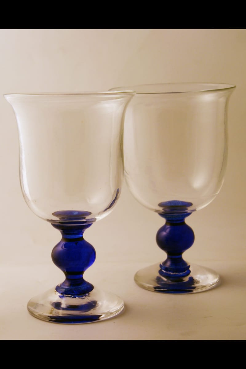 Goblet Set E&M Glass