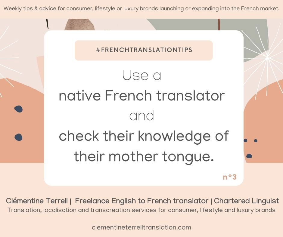 #FRENCHTRANSLATIONTIPS - N°3