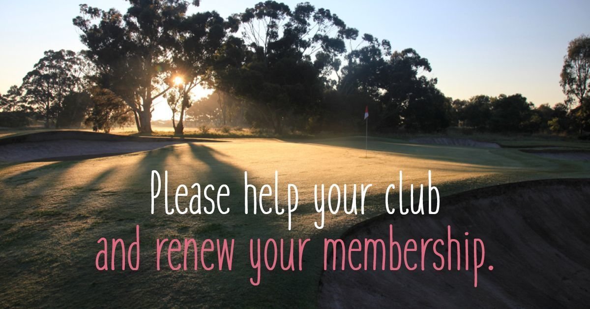 Support your club - Membership form here