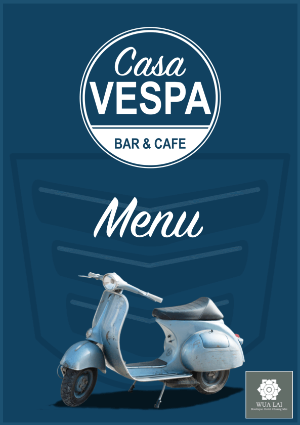 Casa VESPA Bar&Cafe Drink Menu