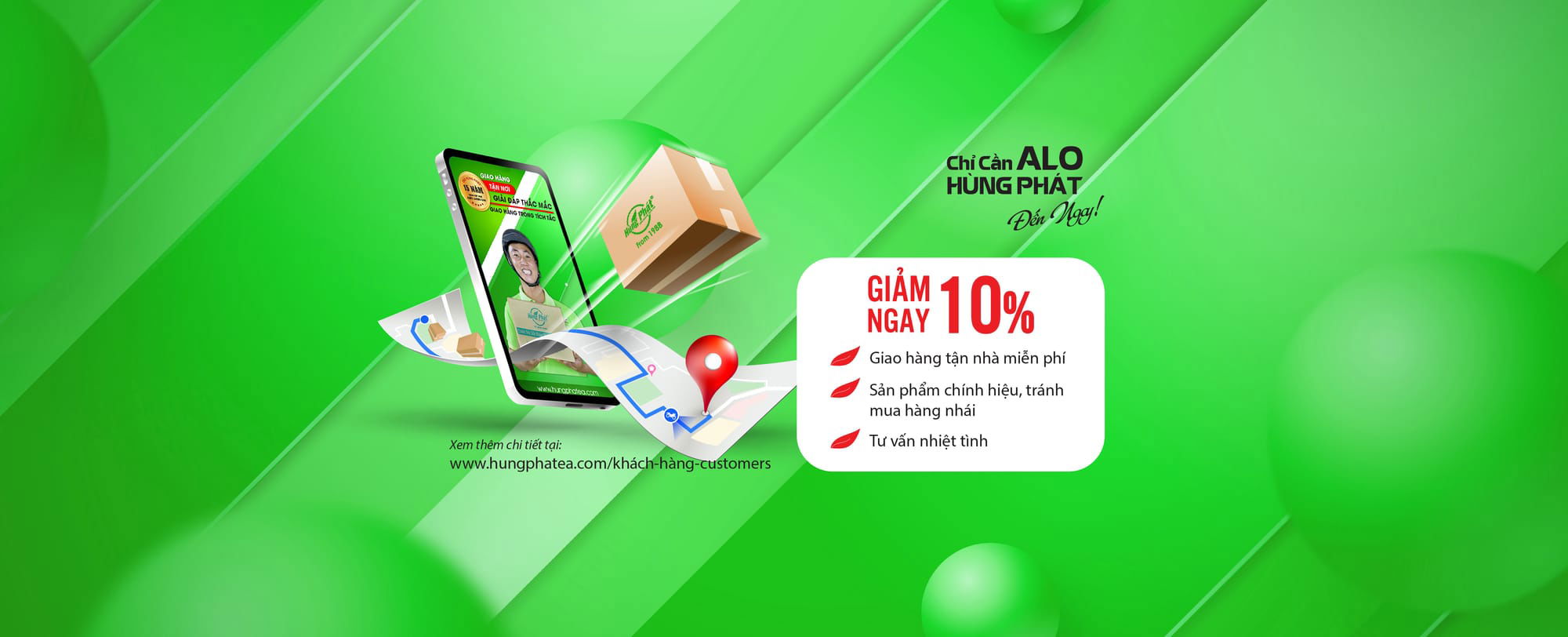 Điều kiện nhận ưu đãi tại SHOP ONLINE HÙNG PHÁT