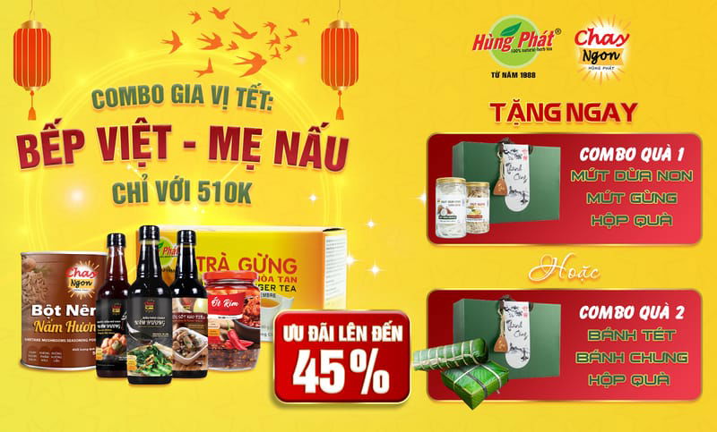 Combo Gia Vị Tết – Quà tặng ý nghĩa gắn kết tình thân – Ưu đãi hấp dẫn lên đến 45% khi mua combo sản phẩm - Copy