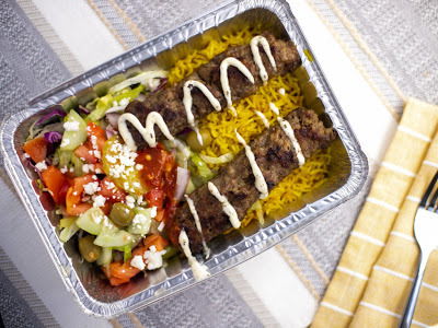 Lamb kabab plate