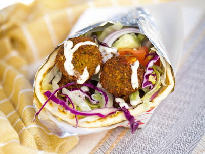 Falafel wrap