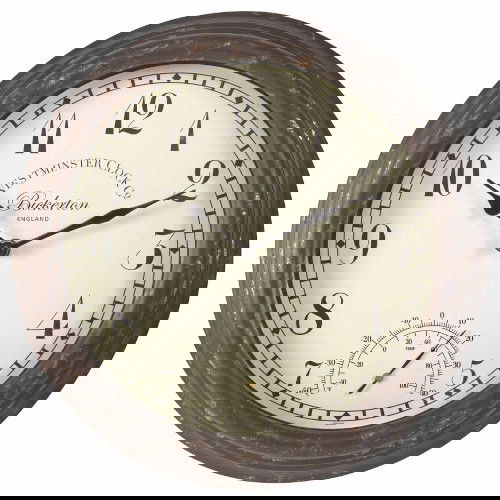 Sun & Moon Garden Clock & Thermometer The Potting Shed Dorchester