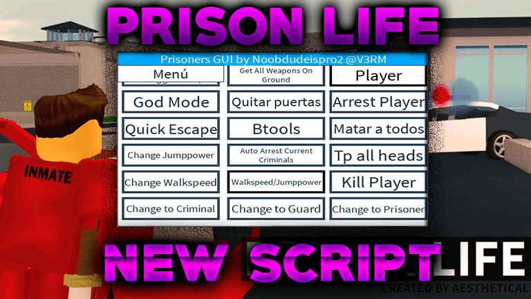 How To Cheat In Roblox Prison Life - roblox prison life script gui