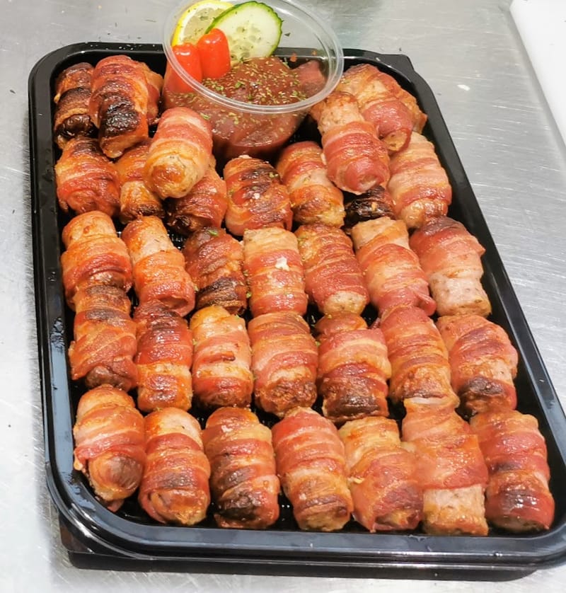 36 Pigs in Blankets platter. fiestabuildabuffet