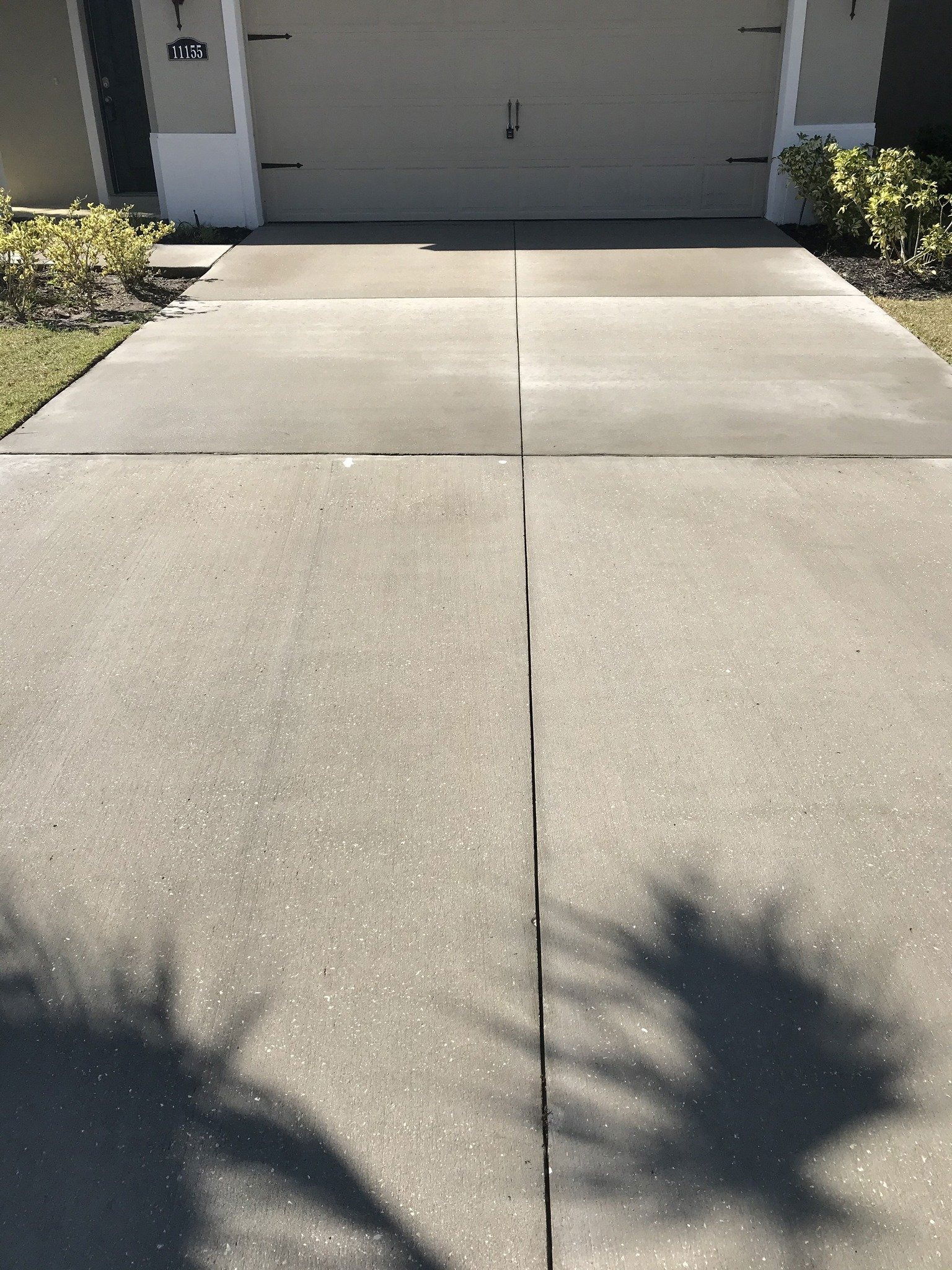 New Concrete Driveway