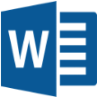 הכתבה טקסט למחשב עם Microsoft Word