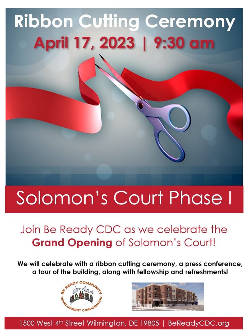 Solomon's Court Ribbon Cutting