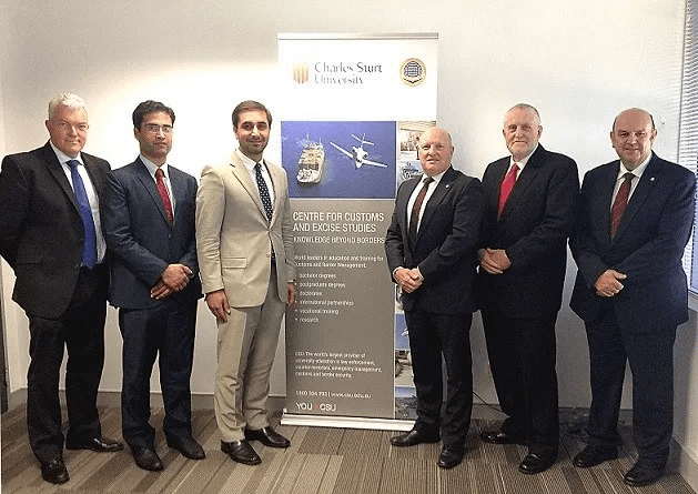 Afghanistan Customs Department Visit CCES Canberra Offices