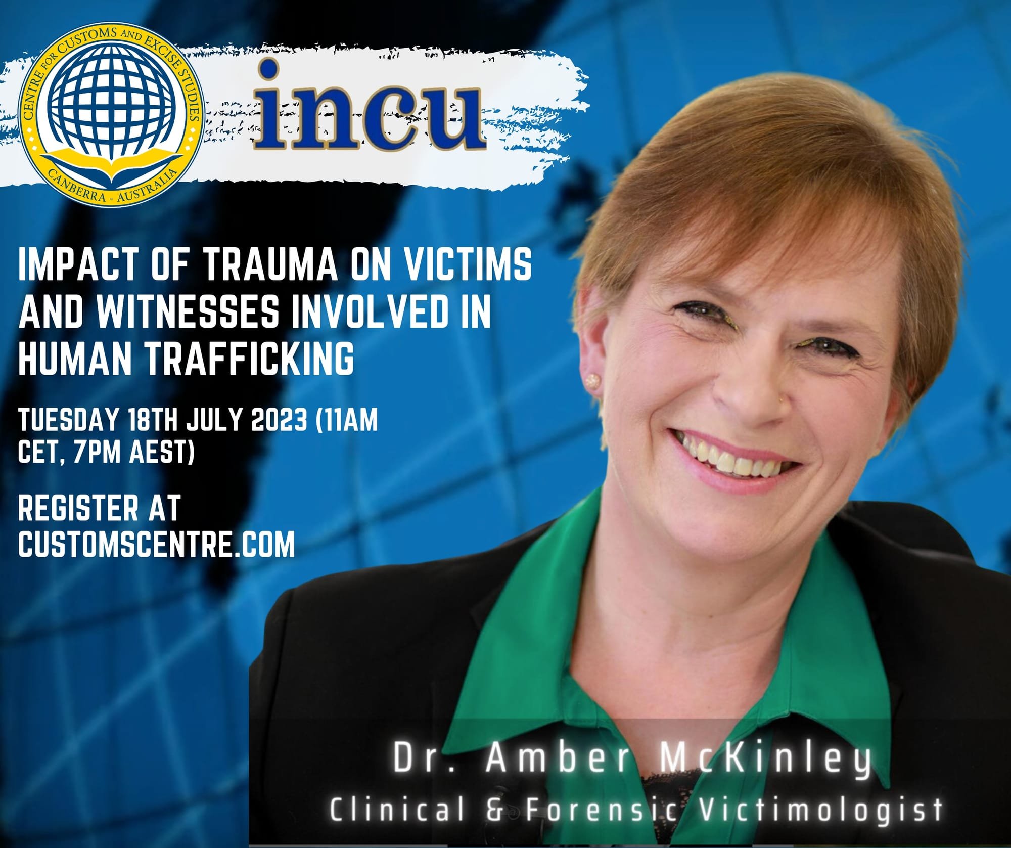 INCU Seminar with Dr Amber McKinley