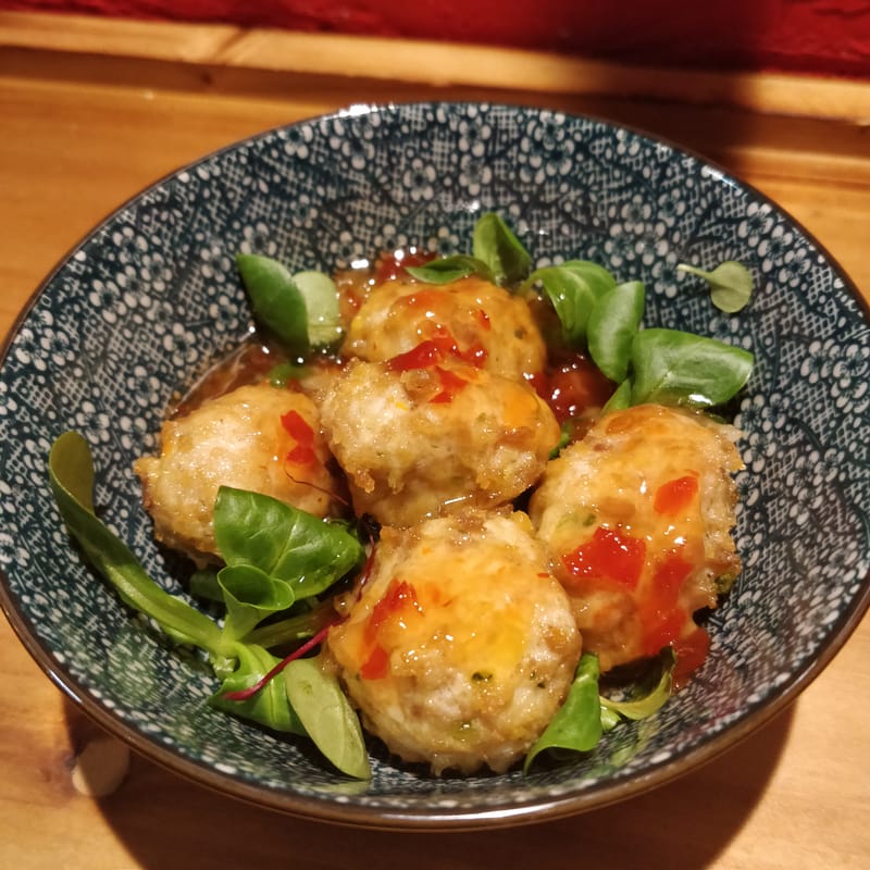 BOULETTES DE POULET MAISON