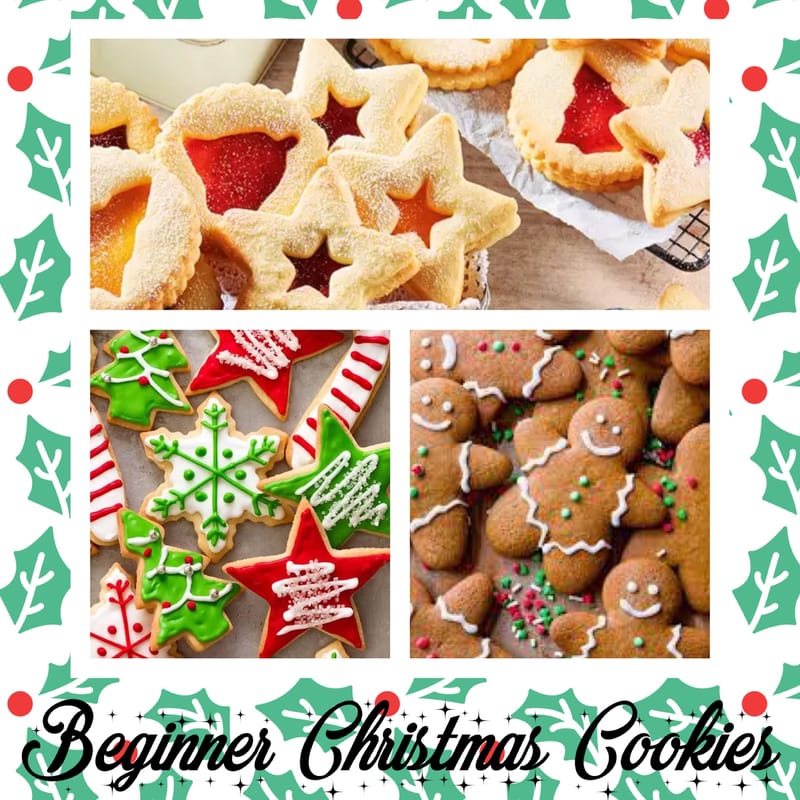 Christmas Cookies Beginner Cooking Class
