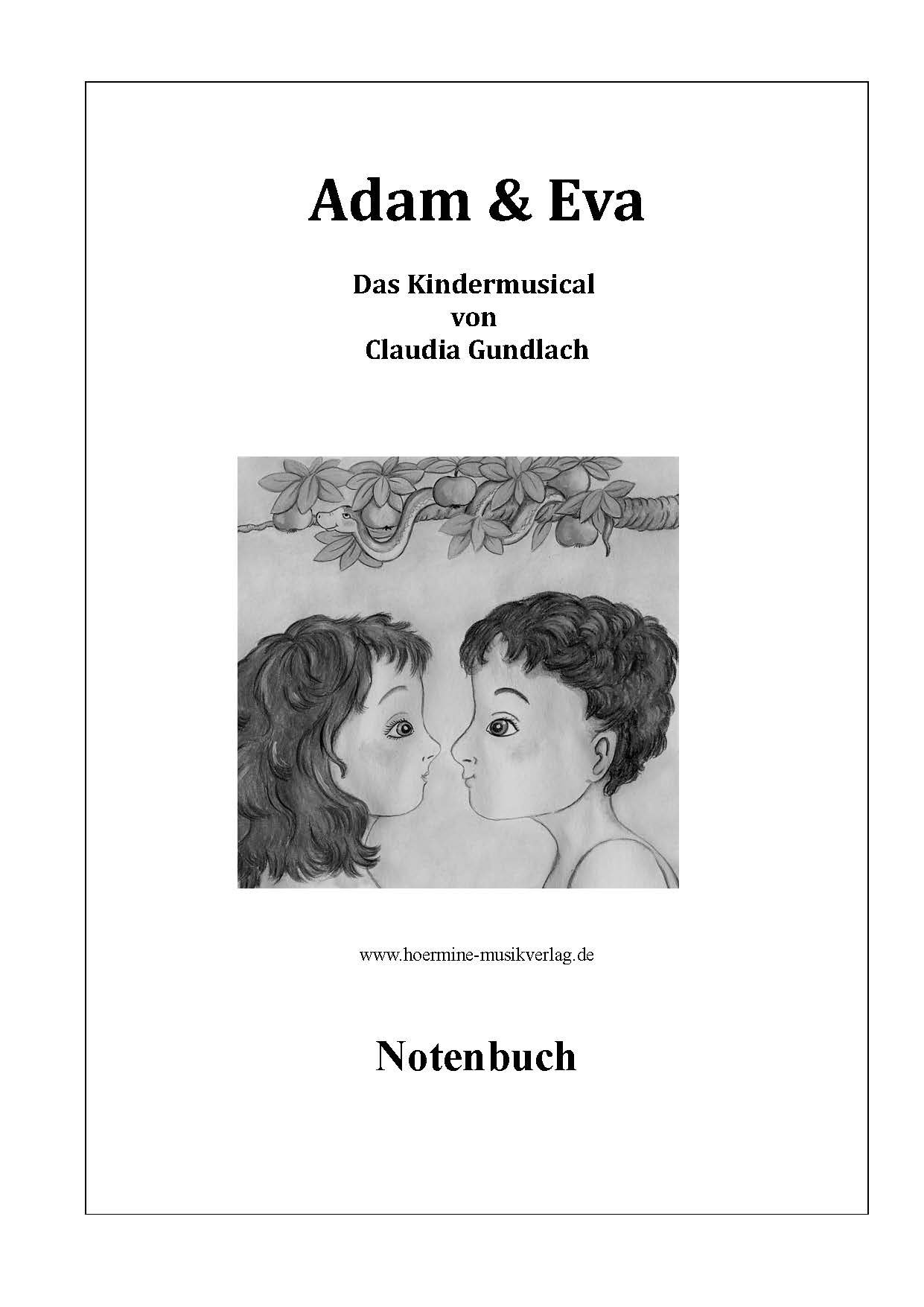 Adam und Eva - Notenbuch