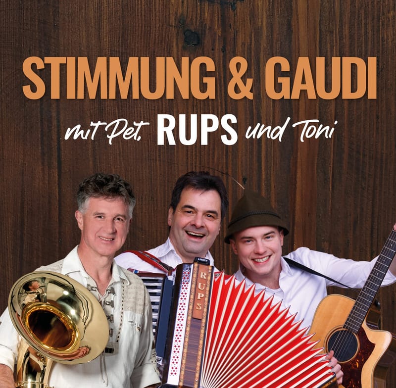 Rups, Toni & dr Hutzenpet am Pfingstsonntag