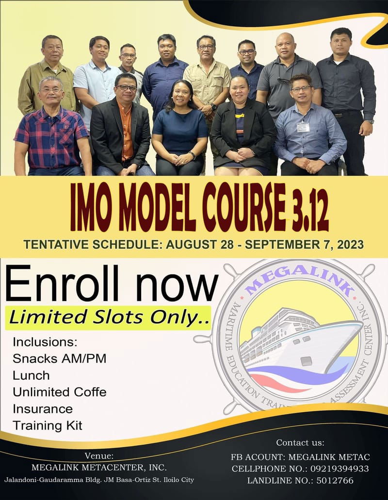 IMO 3.12 Assessor's Course