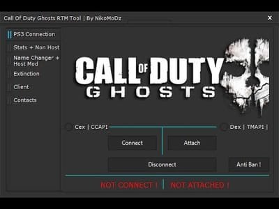 Call Of Duty Ghosts RTM Tool v1.0.0.1 PS3  image
