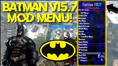 mod menu bo2 BatMan V15.7 image