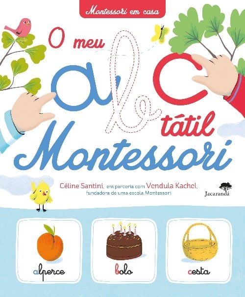 Jacarandá Editora publica «O Meu ABC Tátil Montessori»