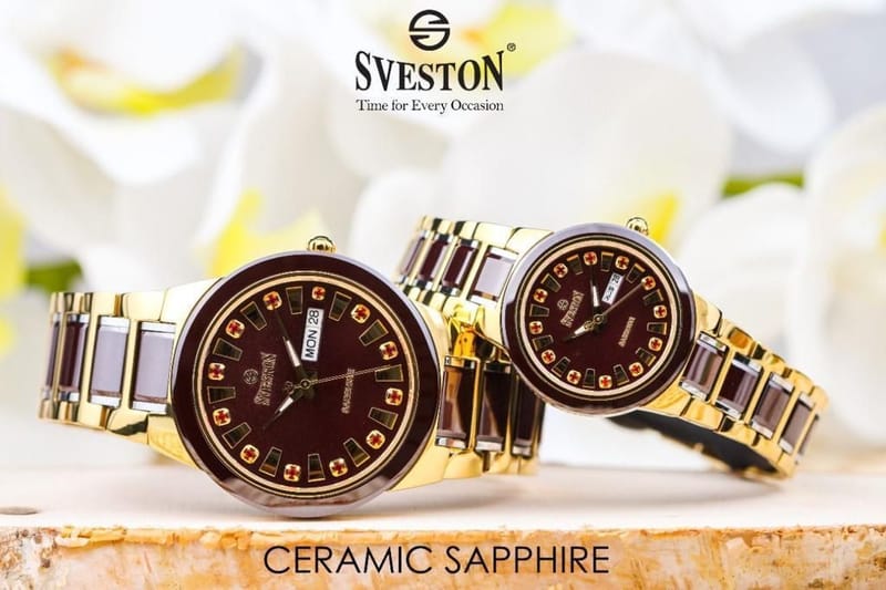 Sveston ceramic watch on sale price