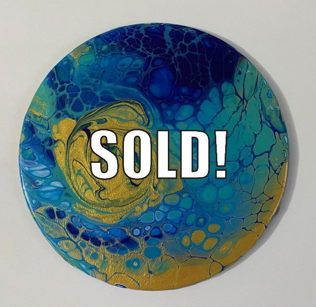 'Underwater World 2" Trivet - SOLD