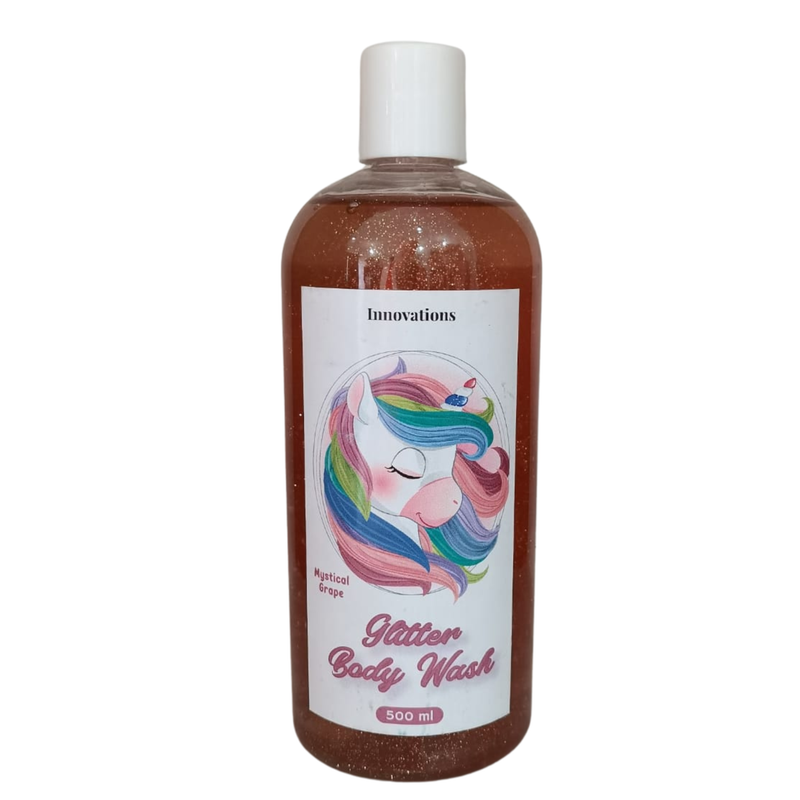 Unicorn Glitter Body Wash Mystical Grape 500ml