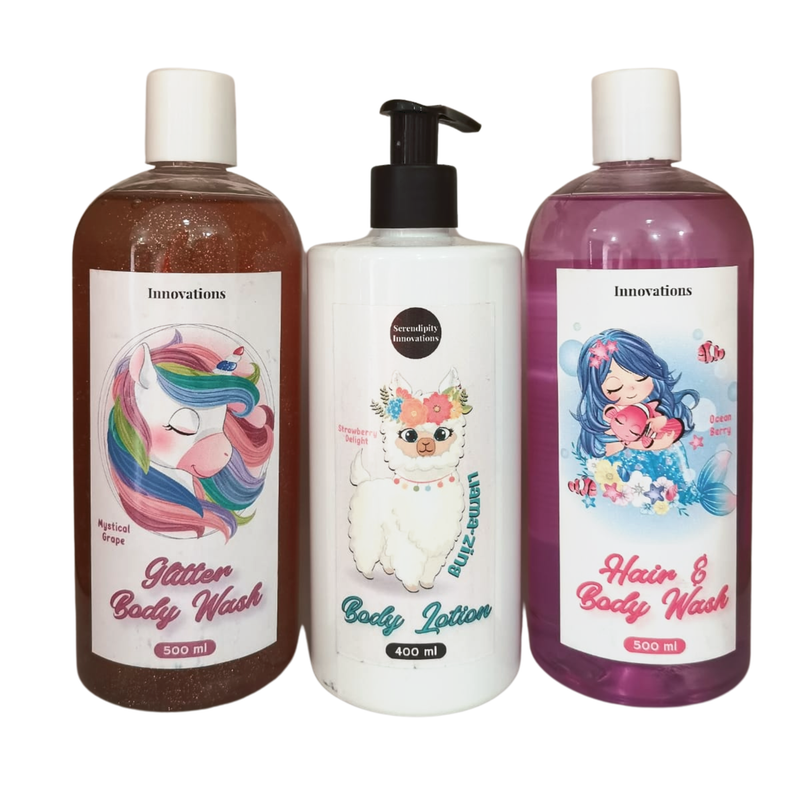 Unicorn Glitter Body Wash Mystical Grape 500ml