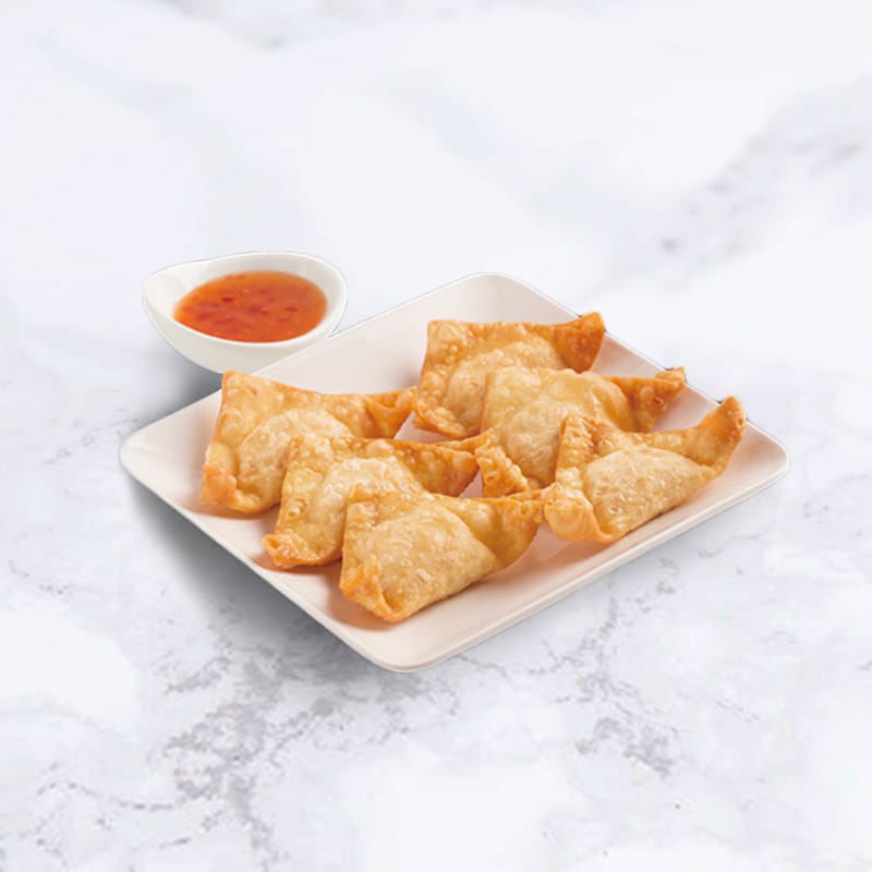 07. Deep Fried Shrimp & Chicken Wontons