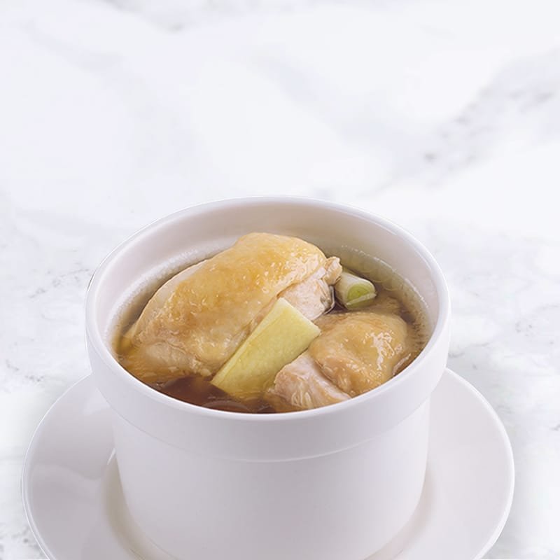 20. Traditional Steamed Chicken Soup
