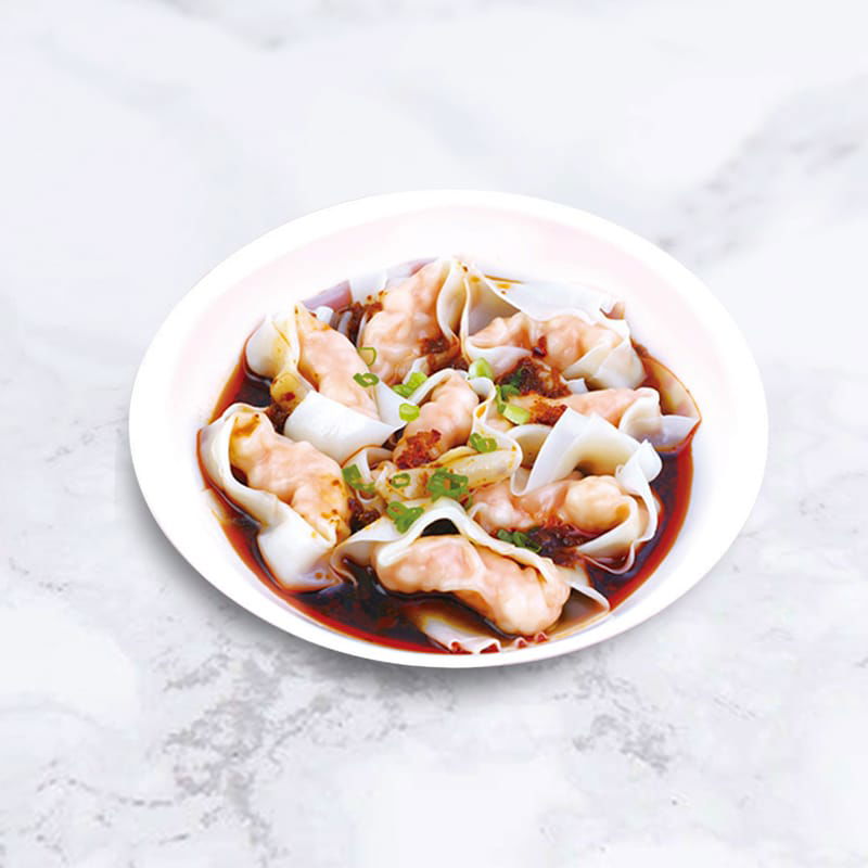 143. Szechuan Shrimp Wontons