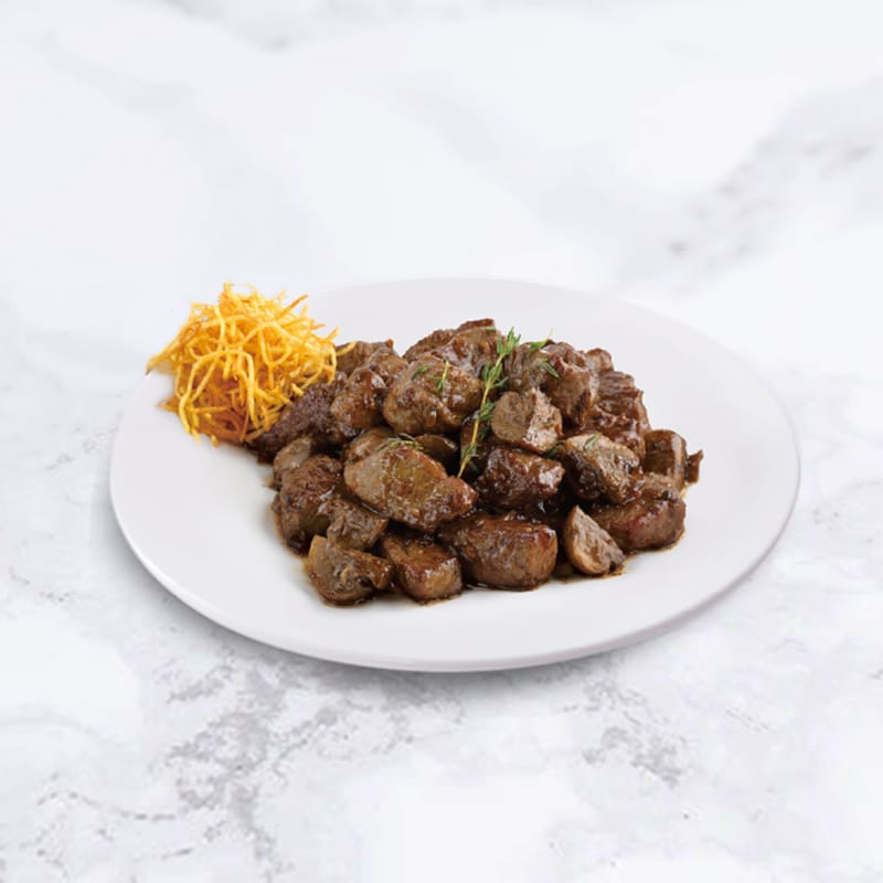 77. Black Pepper Beef Medallions